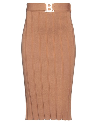 BLUGIRL Midi skirt Camel 62% Viscose, 38% Polyester