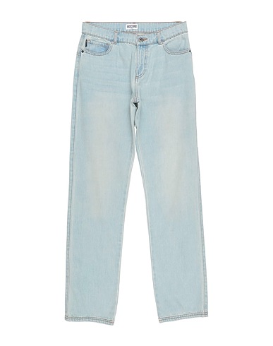 MOSCHINO TEEN Denim trousers Blue 100% Cotton