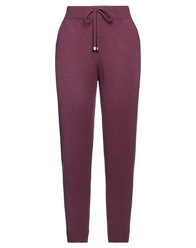 CA' VAGAN Casual trouser Garnet 100% Cashmere