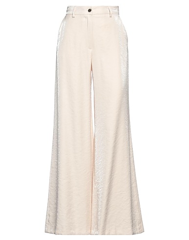 LIU •JO Casual trouser Ivory 87% Viscose, 13% Polyester