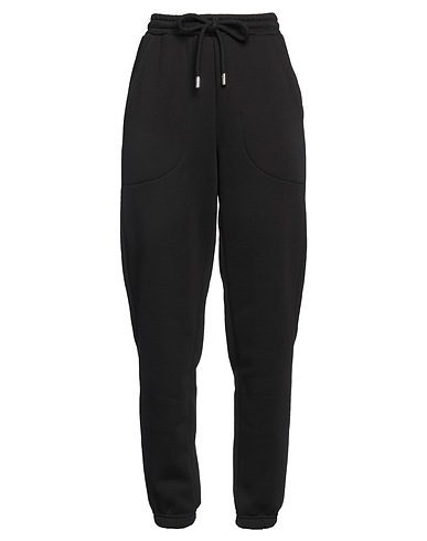 ERMANNO FIRENZE Casual trouser Black 65% Cotton, 35% Polyester