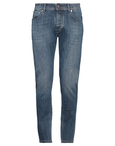 BARBA Napoli Denim pants Blue 98% Cotton, 2% Elastane