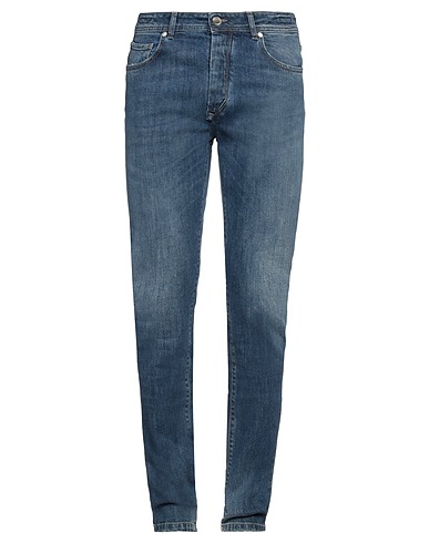 BARBA Napoli Denim pants Blue 99% Cotton, 1% Elastane