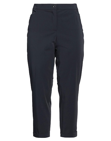 RAFFAELLO ROSSI Casual pants Midnight blue 47% Polyamide, 46% Cotton, 7% Elastane