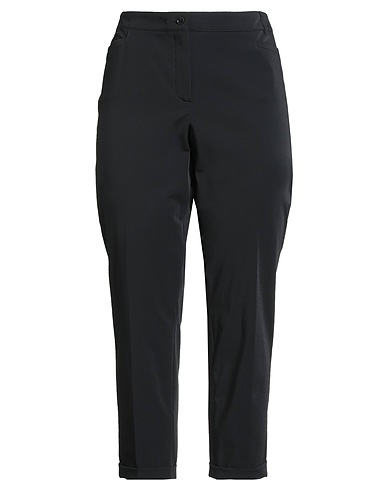 RAFFAELLO ROSSI Pantalone Nero 47% Poliammide, 46% Cotone, 7% Elastan