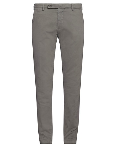 BERWICH Casual trouser Grey 98% Cotton, 2% Elastane
