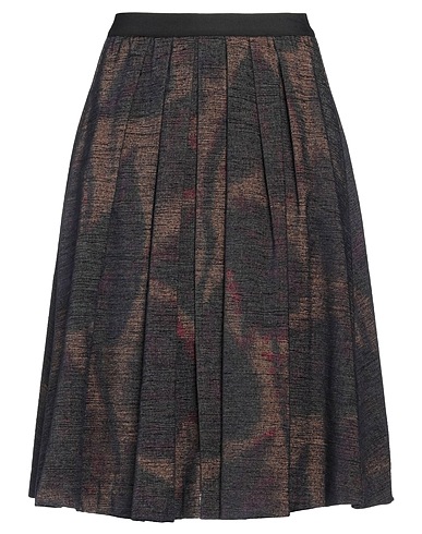 ROSSO35 Midi skirt Dark green 54% Acrylic, 23% Polyester, 20% Cotton, 3% Other Fibres