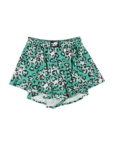 FUN & FUN Shorts & Bermuda Green 95% Polyester, 5% Elastane