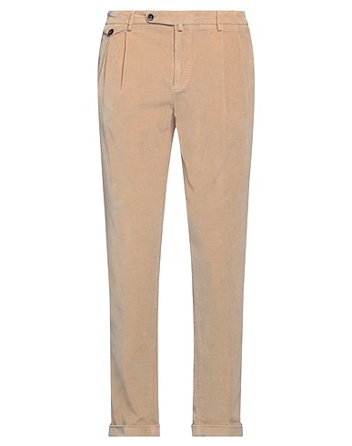 BRIGLIA 1949 Casual pants Beige 99% Cotton, 1% Elastane