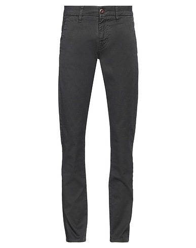 GUESS Casual trouser Charcoal 97% Cotton, 3% Elastane