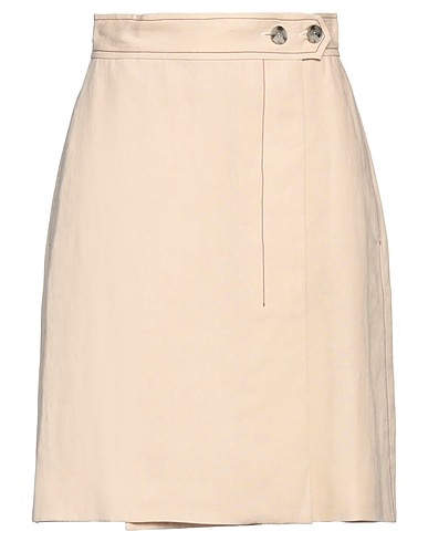 PAUL SMITH Midi skirt Beige 100% Linen
