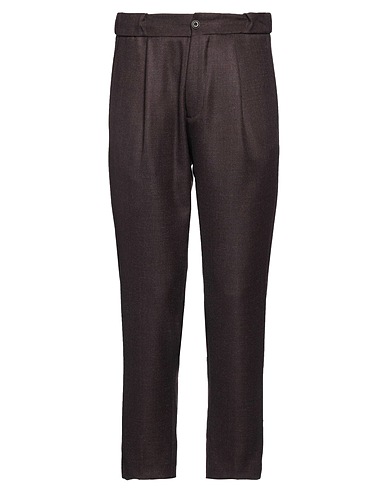 MICHAEL COAL Hosen Pflaume 57% Wolle, 33% Polyester, 10% Polyamid, Baumwolle