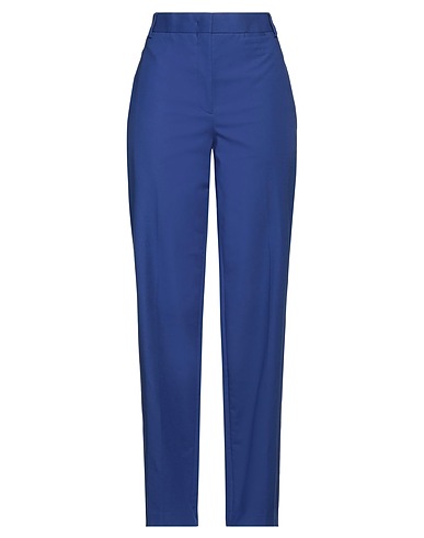 PAUL SMITH Casual trouser Blue 96% Cotton, 4% Elastane