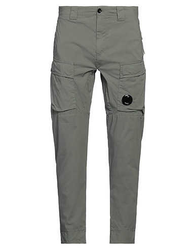 C.P. COMPANY Pantalone Verde militare 65% Cotone, 28% Poliammide, 7% Elastan