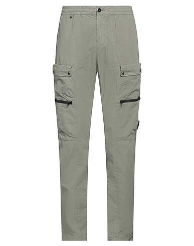 C.P. COMPANY Casual trouser Sage green 100% Cotton