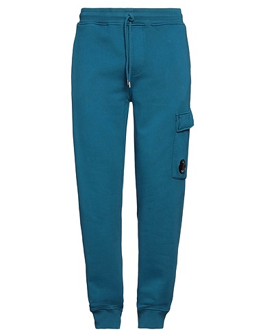 C.P. COMPANY Casual trouser Deep teal 100% Cotton