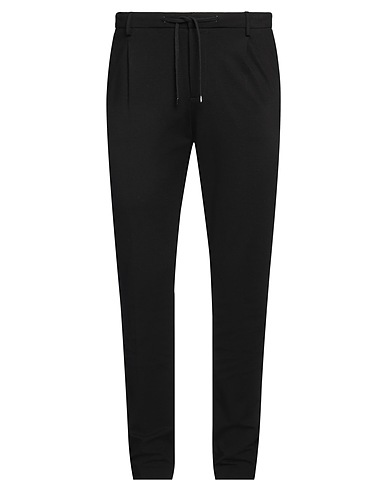 YAN SIMMON Casual trouser Black 65% Viscose, 30% Polyamide, 5% Elastane