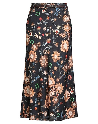 DOROTHEE SCHUMACHER Maxi Skirts Black 100% Linen