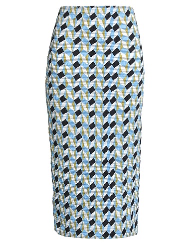 DOROTHEE SCHUMACHER Midi skirt Black 65% Viscose, 35% Silk