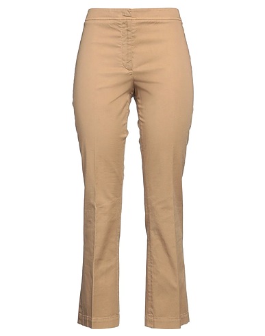 QL2  QUELLEDUE Casual trouser Sand 97% Cotton, 3% Elastane