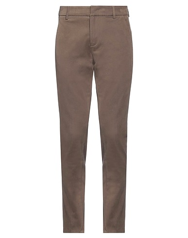 DONDUP Casual trouser Khaki 98% Cotton, 2% Elastane