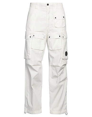 C.P. COMPANY Pantalone Off white 100% Cotone