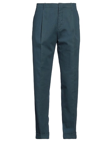 INCOTEX Casual trouser Deep teal 100% Cotton