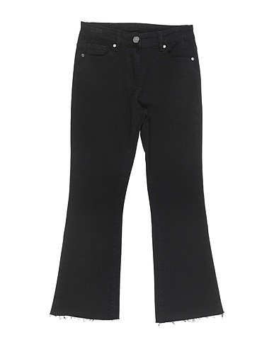 MANILA GRACE Casual trouser Black 98% Cotton, 2% Elastane