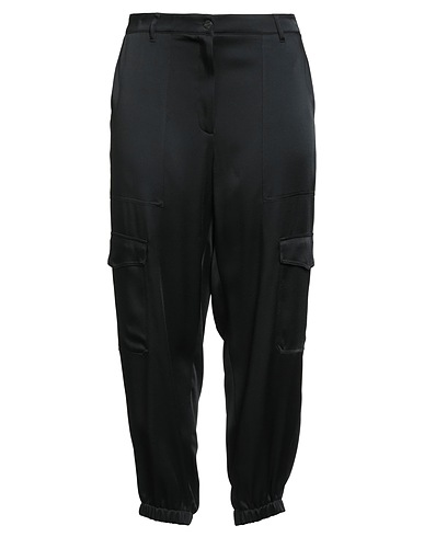 CAMBIO Casual trouser Black 71% Acetate, 29% Viscose