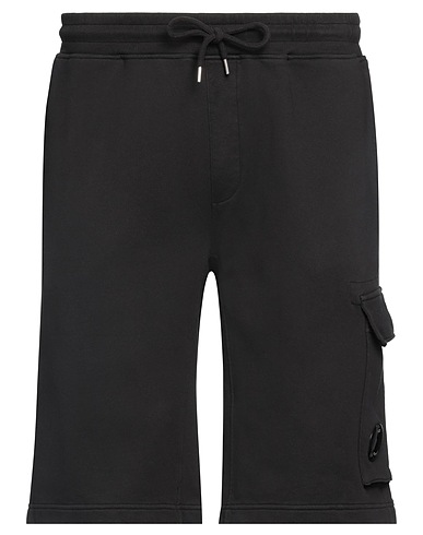 C.P. COMPANY Shorts & Bermuda Black 100% Cotton