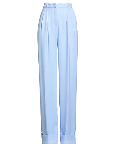 THE ANDAMANE Casual trouser Sky blue 100% Polyester