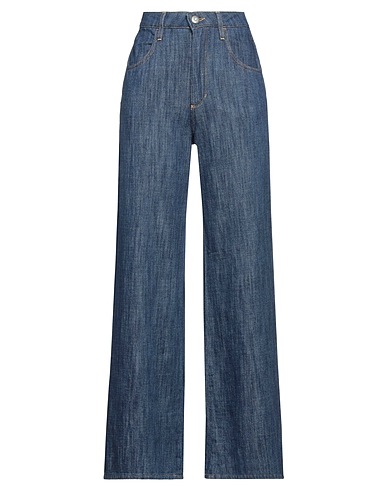 SHAFT Denim pants Blue 99% Cotton, 1% Elastane