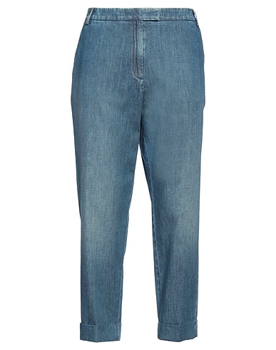 JACOB COHЁN Denim pants Blue 100% Cotton, Polyester