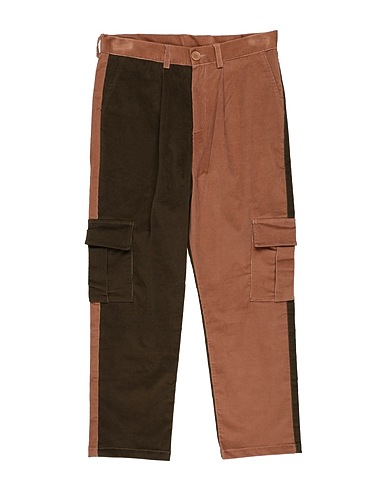 MOOD_ONE Casual trouser Brown 98% Cotton, 2% Elastane