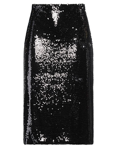 OPERÀ Midi-Rock Schwarz 98% Polyester, 2% Elastan