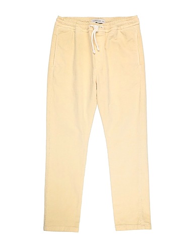 MANUEL RITZ Casual trouser Beige 98% Cotton, 2% Elastane