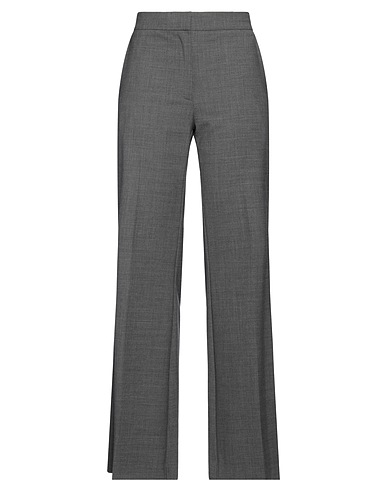 OTTOD'AME Casual trouser Grey 53% Polyester, 43% Virgin Wool, 4% Elastane