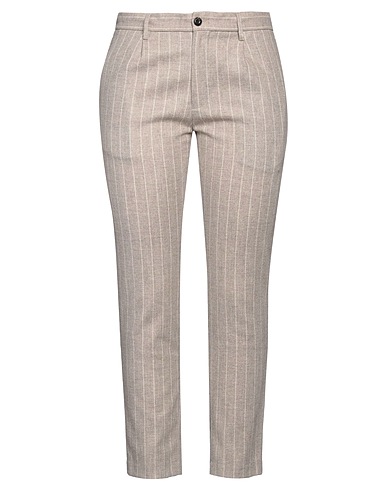MICHAEL COAL Casual pants Light grey 62% Virgin Wool, 24% Polyamide, 9% Acrylic, 4% Cashmere, 1% Elastane
