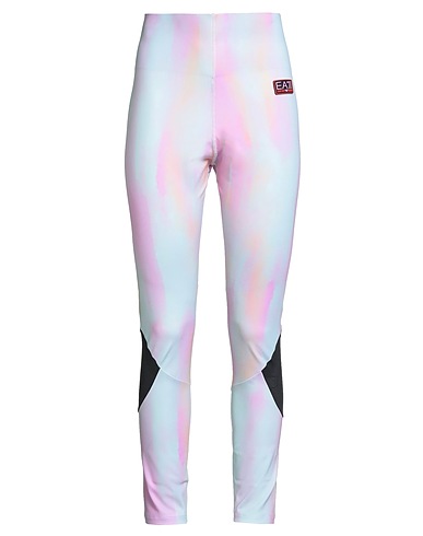 EA7 Leggings Light green 90% Polyester, 10% Elastane
