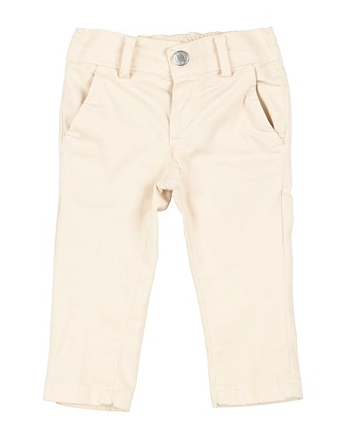 EMANUEL PRIS Casual trouser Beige 97% Cotton, 3% Elastane
