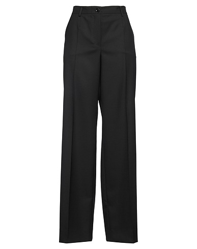 DOLCE&GABBANA Casual pants Black 100% Virgin Wool