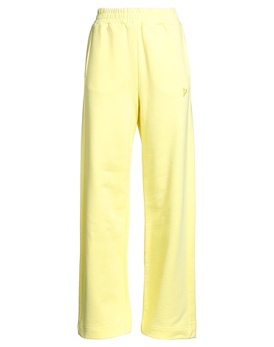 DONDUP Casual pants Yellow 100% Cotton