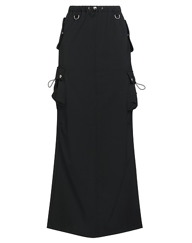 COPERNI Maxi Skirts Black 52% Polyester, 43% Wool, 5% Elastane