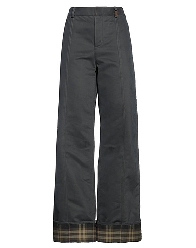 BURBERRY Casual pants Charcoal 75% Cotton, 25% Polyamide