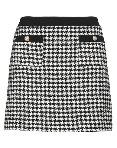 CLIPS MORE Mini skirt 34% Polyester, 30% Acrylic, 17% Wool, 17% Cotton, 2% Elastane
