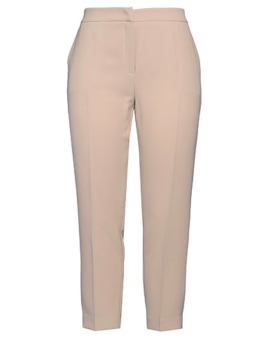 CLIPS Casual trouser Beige 91% Polyester, 9% Elastane
