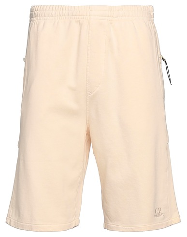 C.P. COMPANY Shorts & Bermuda Ivory 100% Cotton