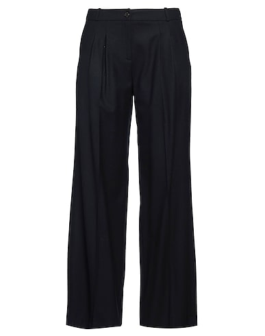 KILTIE Casual pants Midnight blue 96% Virgin Wool, 4% Elastane