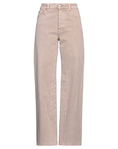 OUR LEGACY Denim trousers Taupe 100% Cotton