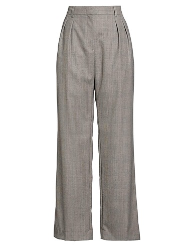 HEMISPHERE Casual pants Black 50% Wool, 50% Polyester